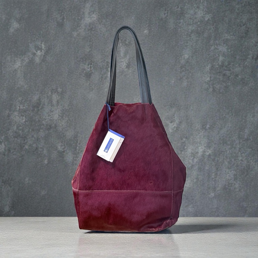 MADE IN ITALY Bordo BOHO Tote Bag